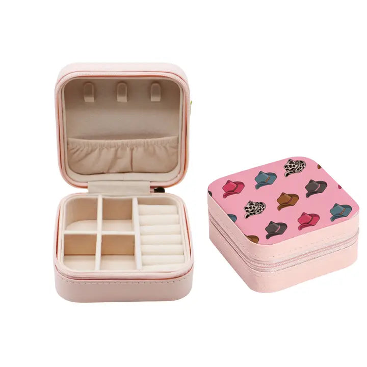 Western Travel Jewelry Case