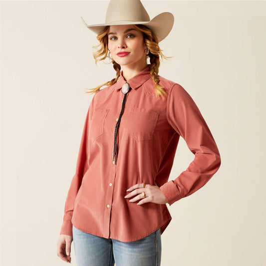Ariat Women's Billie Jean Corded LS Shirt