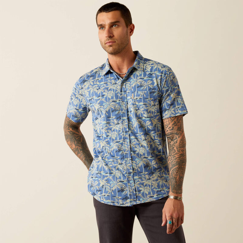 Men's Ariat Retro Button Down