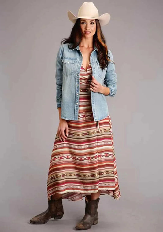 Stetson Women's Aztec Long Dress