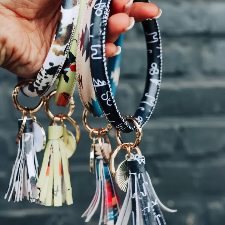 Western Bangle Key Rings
