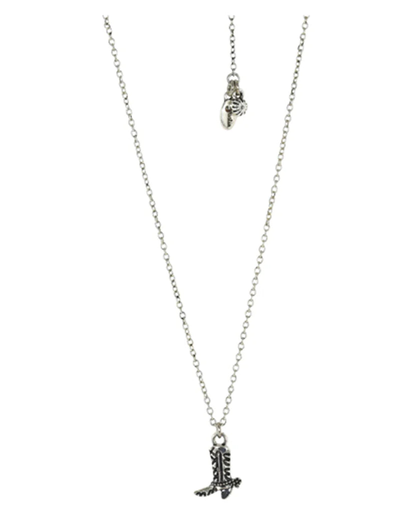 Jusin Boot & Spur Necklace