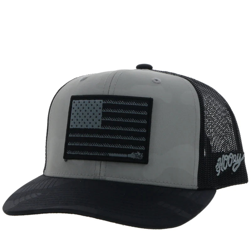 "Liberty Roper" cap- grey/black