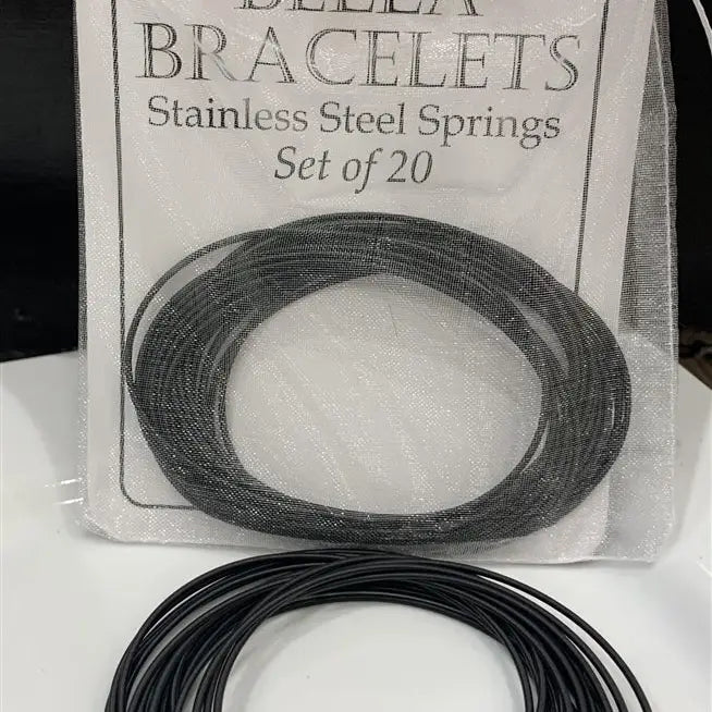 "Bella Bracelets" Black Set of 20