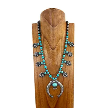 Navajo Pearls w/Turquoise