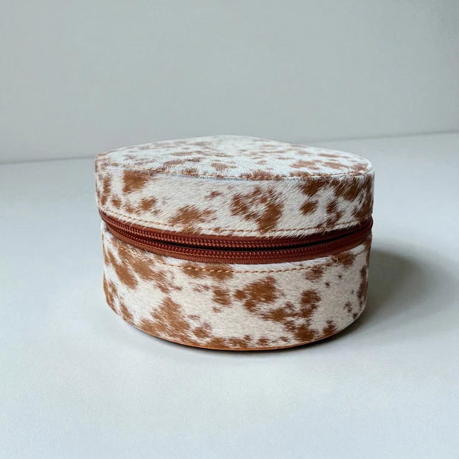 Cowhide & Tool jewelry boxes