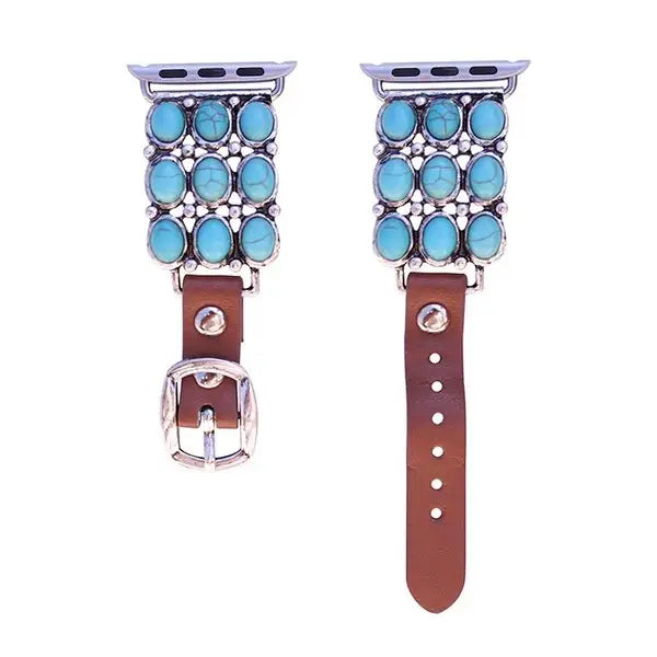 Western Turquoise watch band