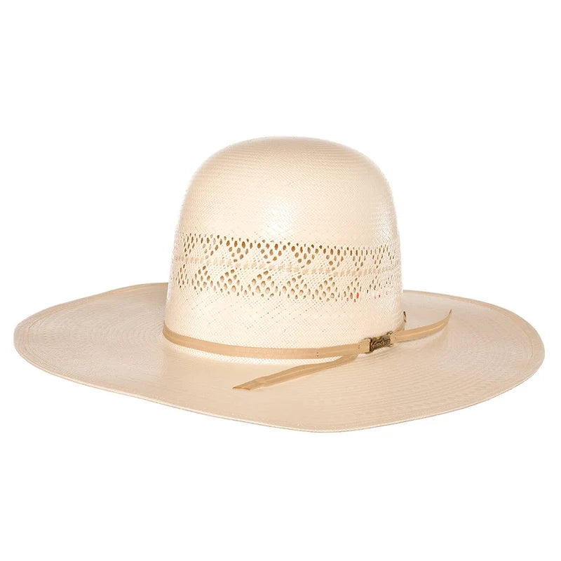 AHC Solid Ivory & Tan Line Vent Champagne Band
