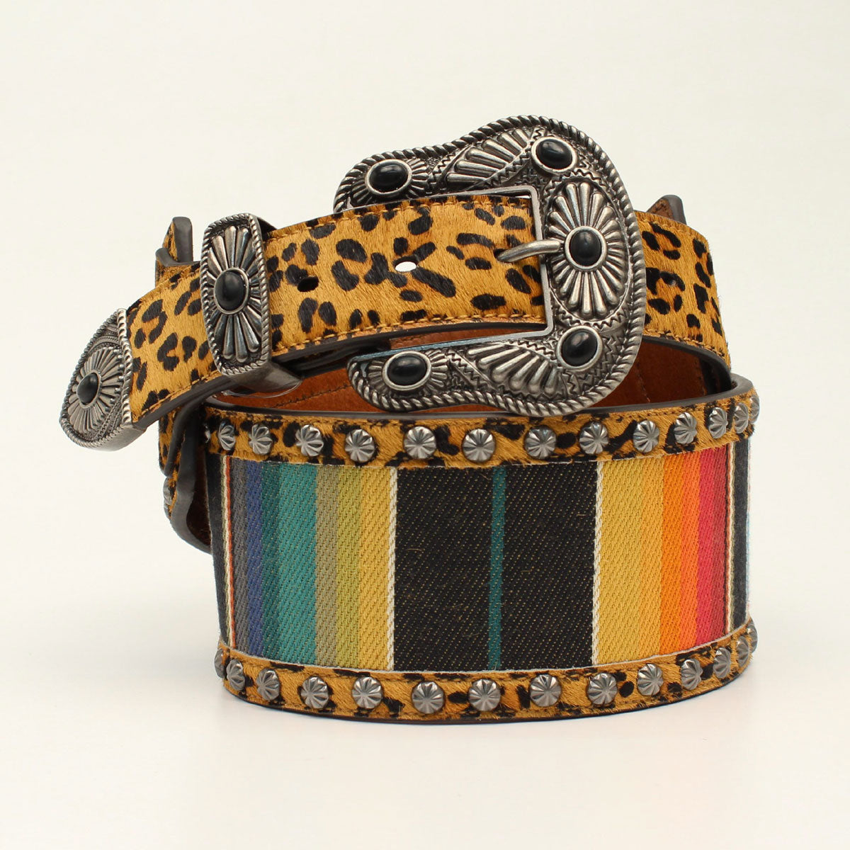 Leopard Serape Belt