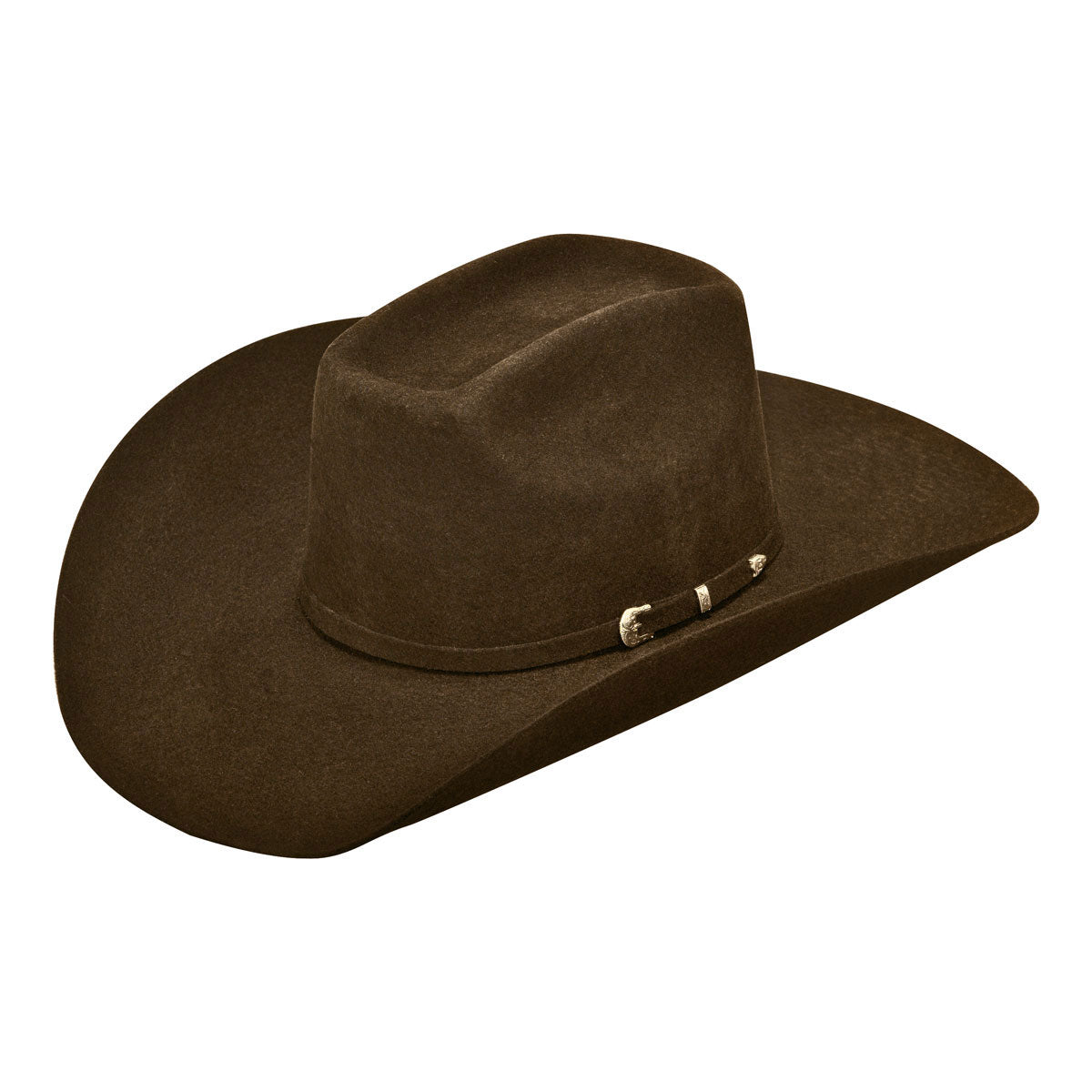 A7520247 Ariat 2X Chocolate Felt "Added Money"