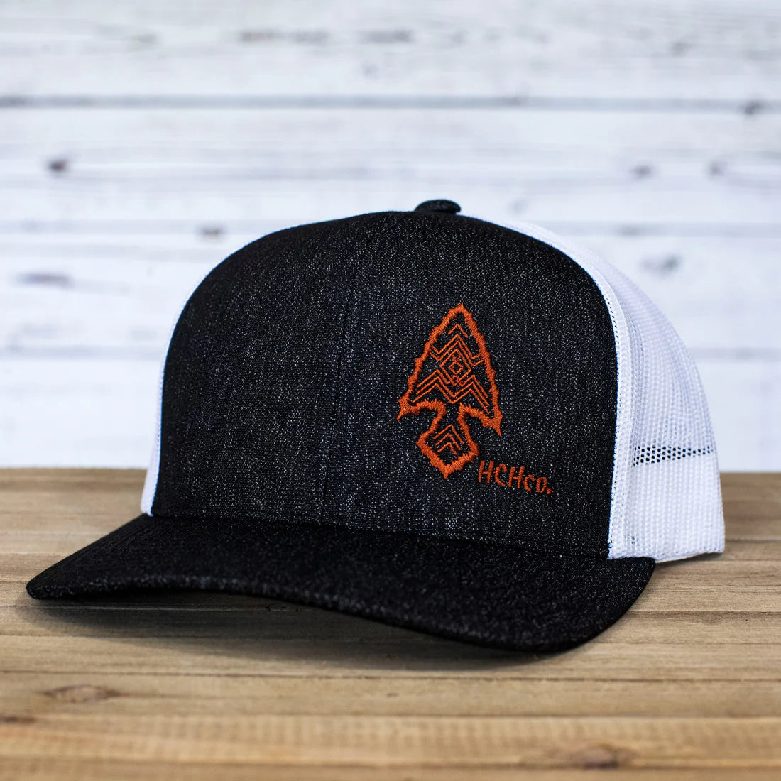 Arrowhead- Heather Black/White