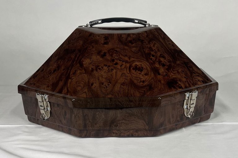 Single Brown Chestnut Hat Carrier (Hammer Plastics)