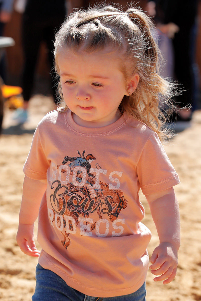 GIRLS BOOTS BOW SHIRT