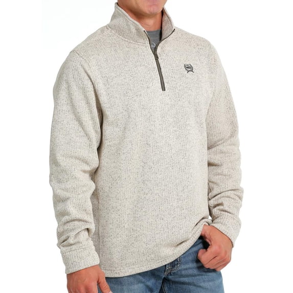 Cinch Mens 1/4 zip Sweater