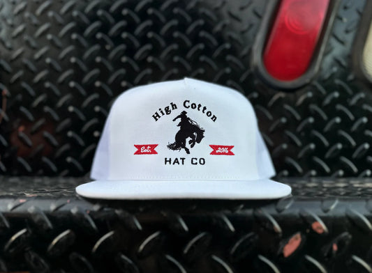 "HC Cowboy" cap- white