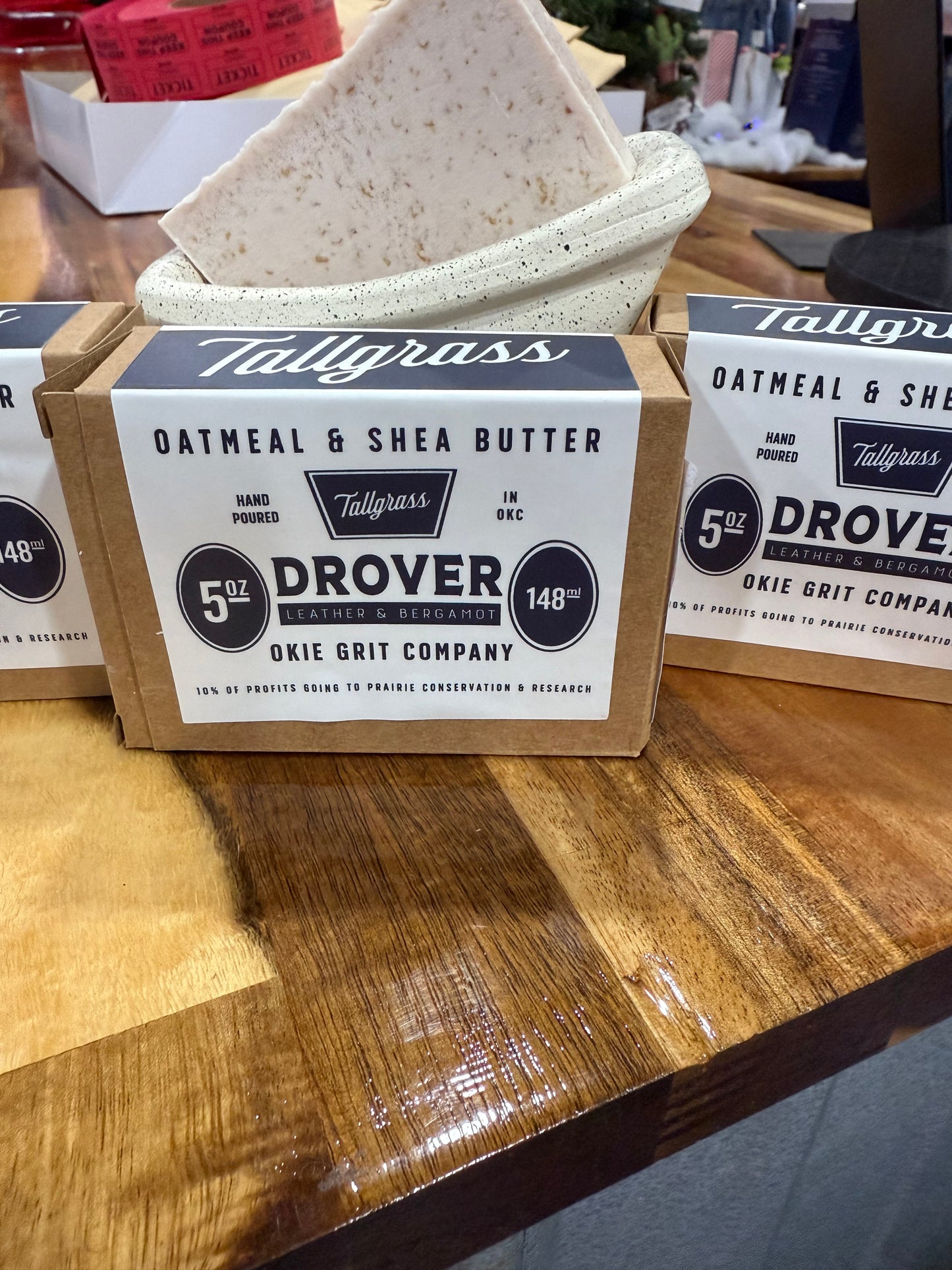 Men's Oatmeal & Shea Butter Bar of Soap