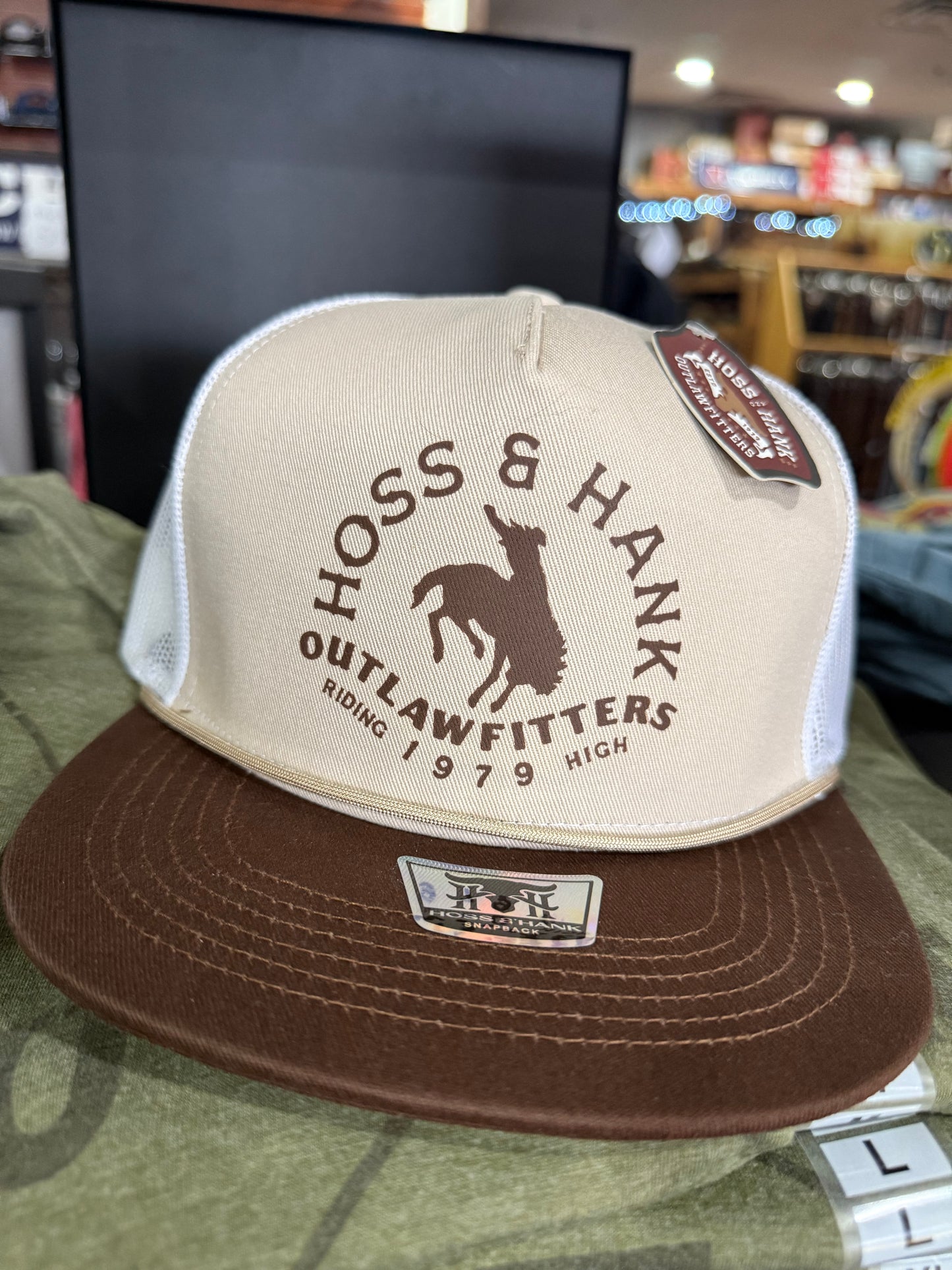 R&H "Ridin’ High Bronc brown" Cap