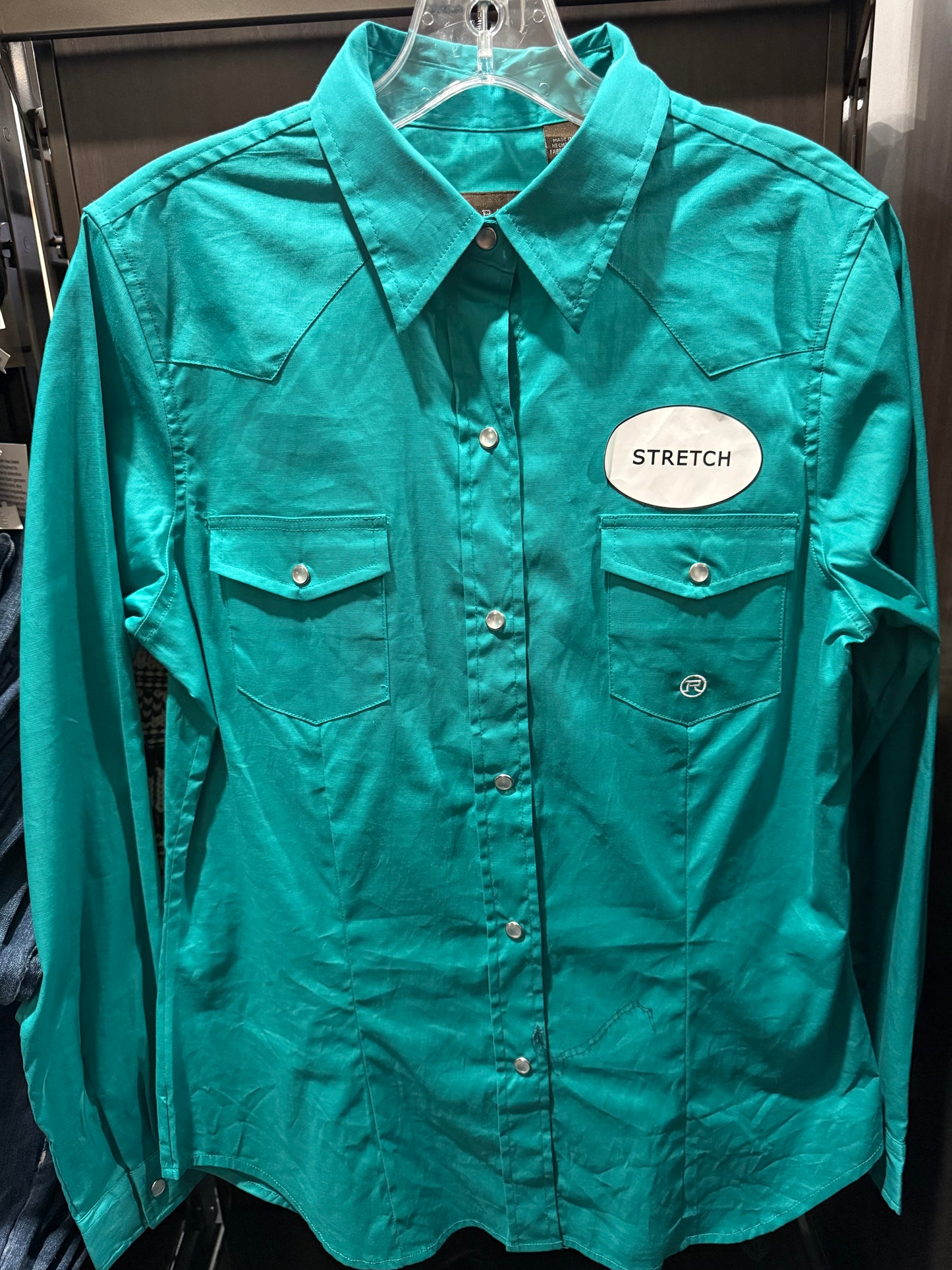 Women's Roper Teal Snap