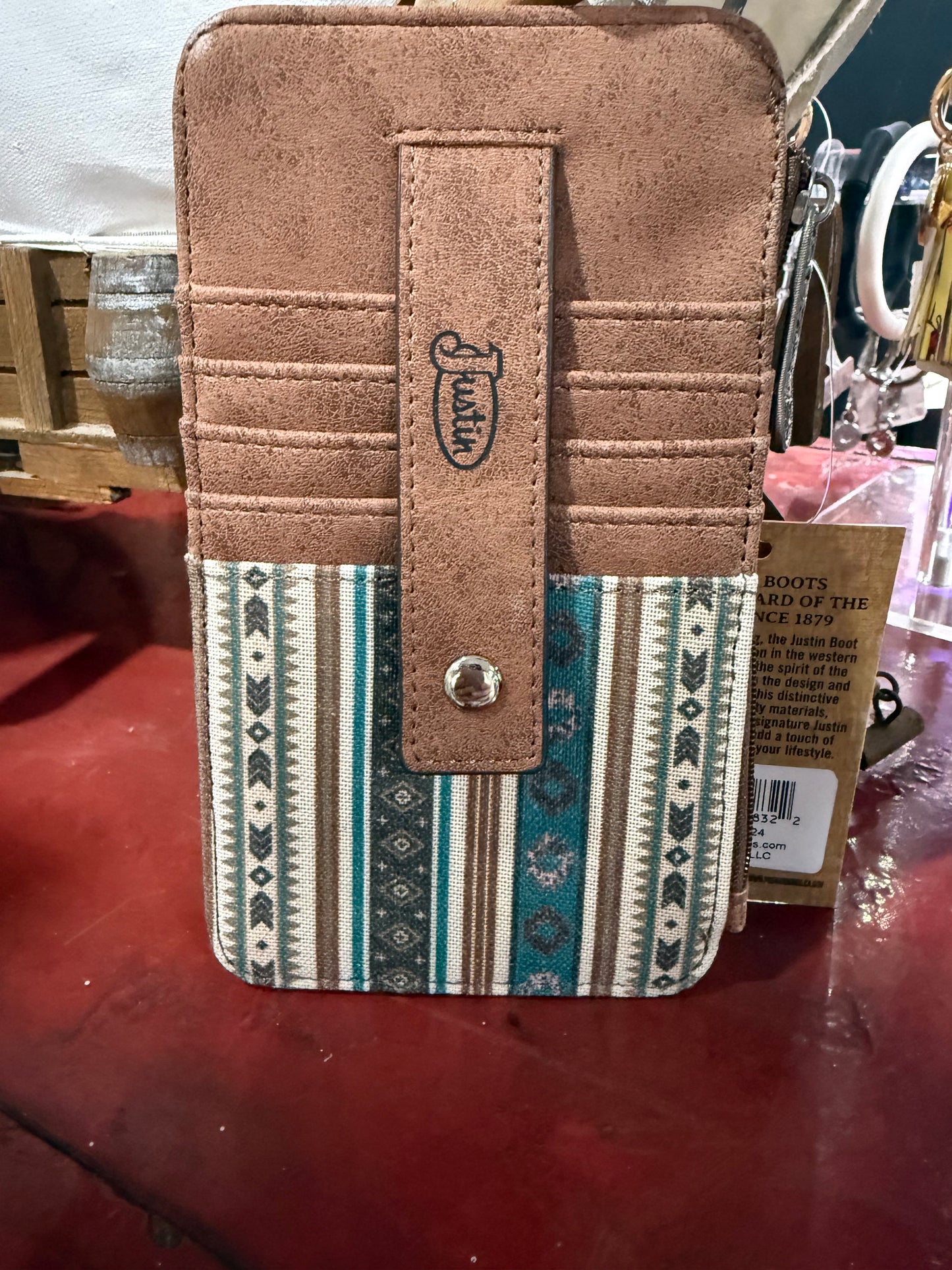 Justin Card Organizer Cowgirl