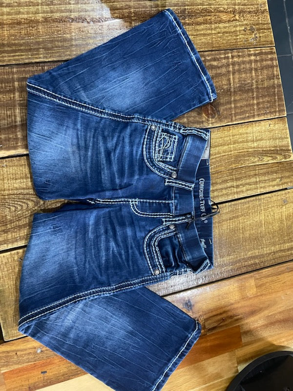 Cowgirl Tuff Girls pull-on jeans