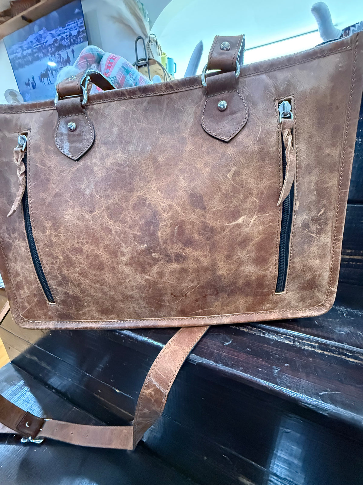 Rafter T Aztec purse