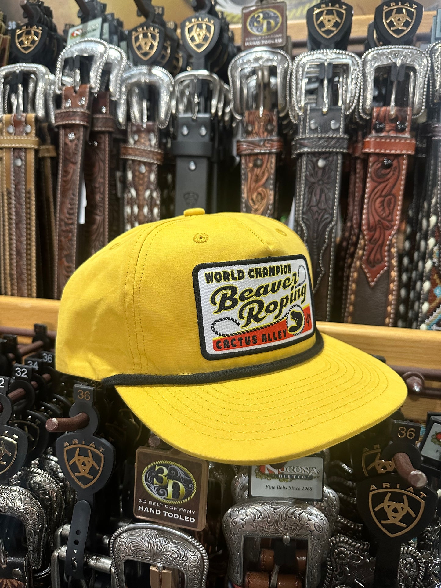 "Beaver Roping"- Snapback Cap