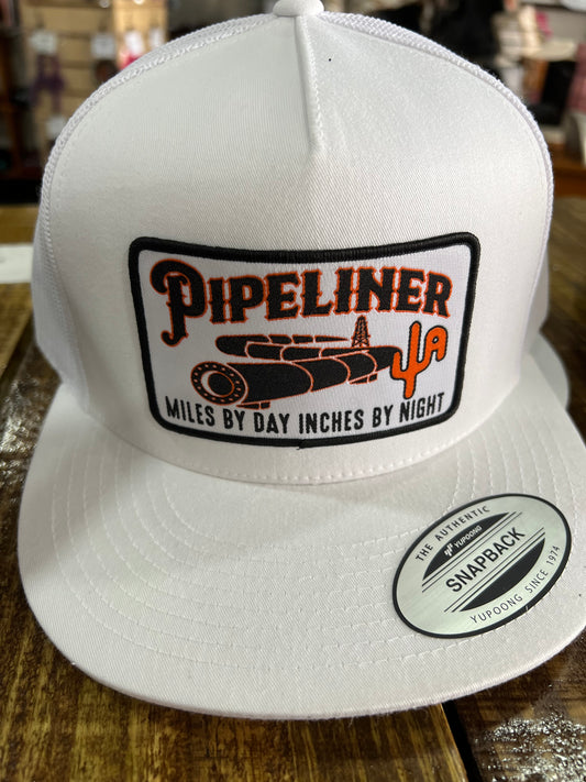 "Pipeliner" cap- white