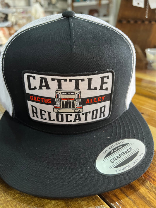 "Cattle Relocator" cap- black