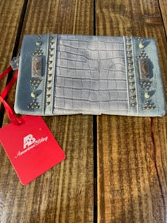 American Bling Crossbody (Light Blue)