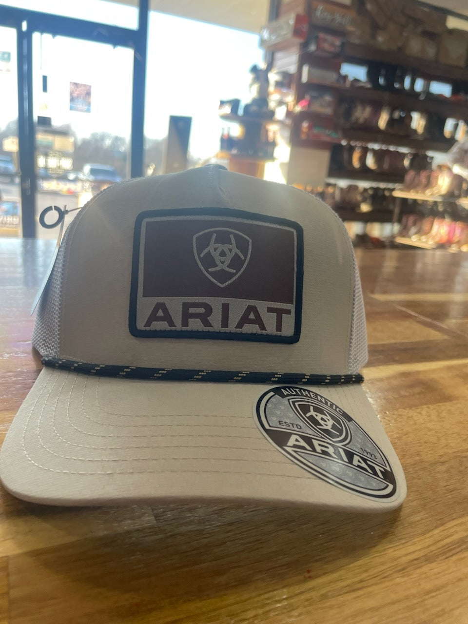 Ariat Brown LOGO Cap
