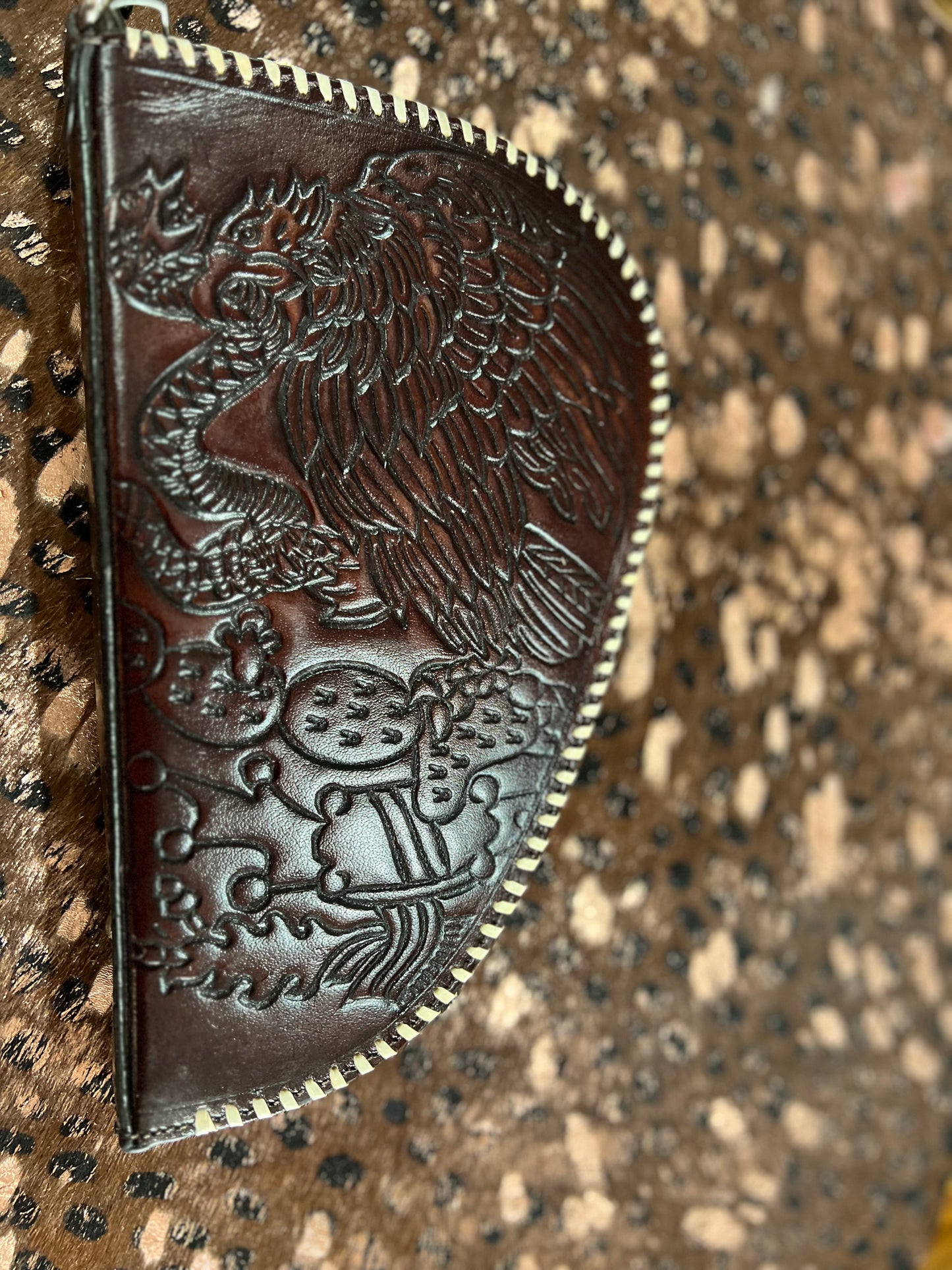 JUSTIN LEATHER GUN CASE