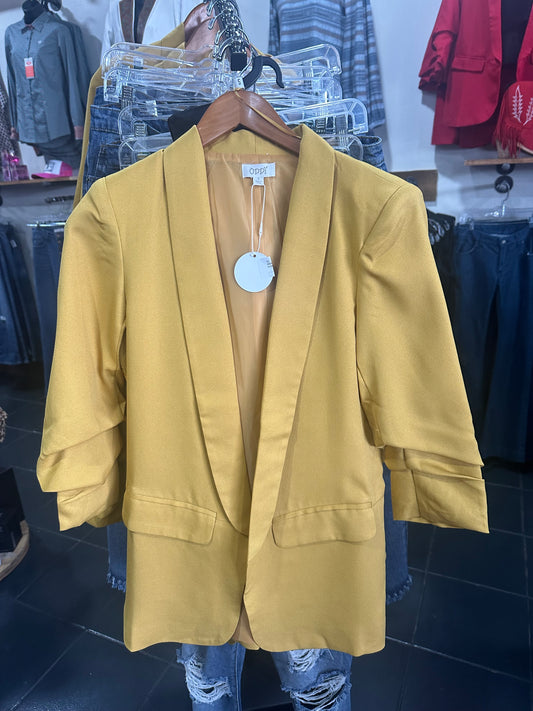 Mustard Blazer