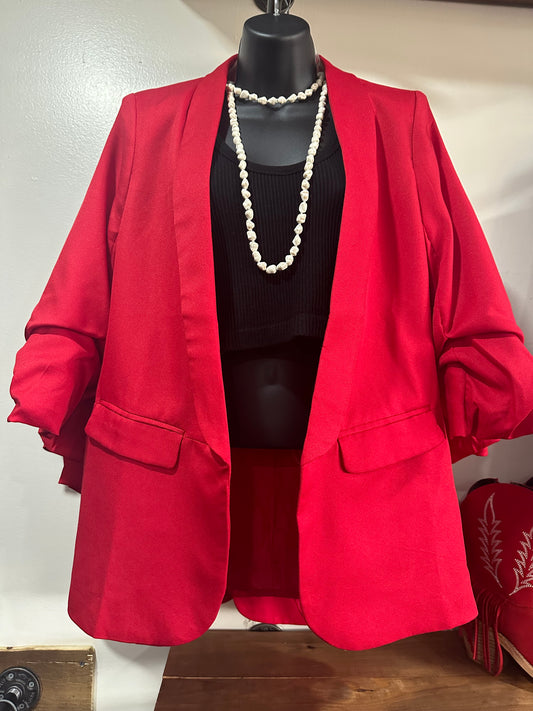 Red Blazer