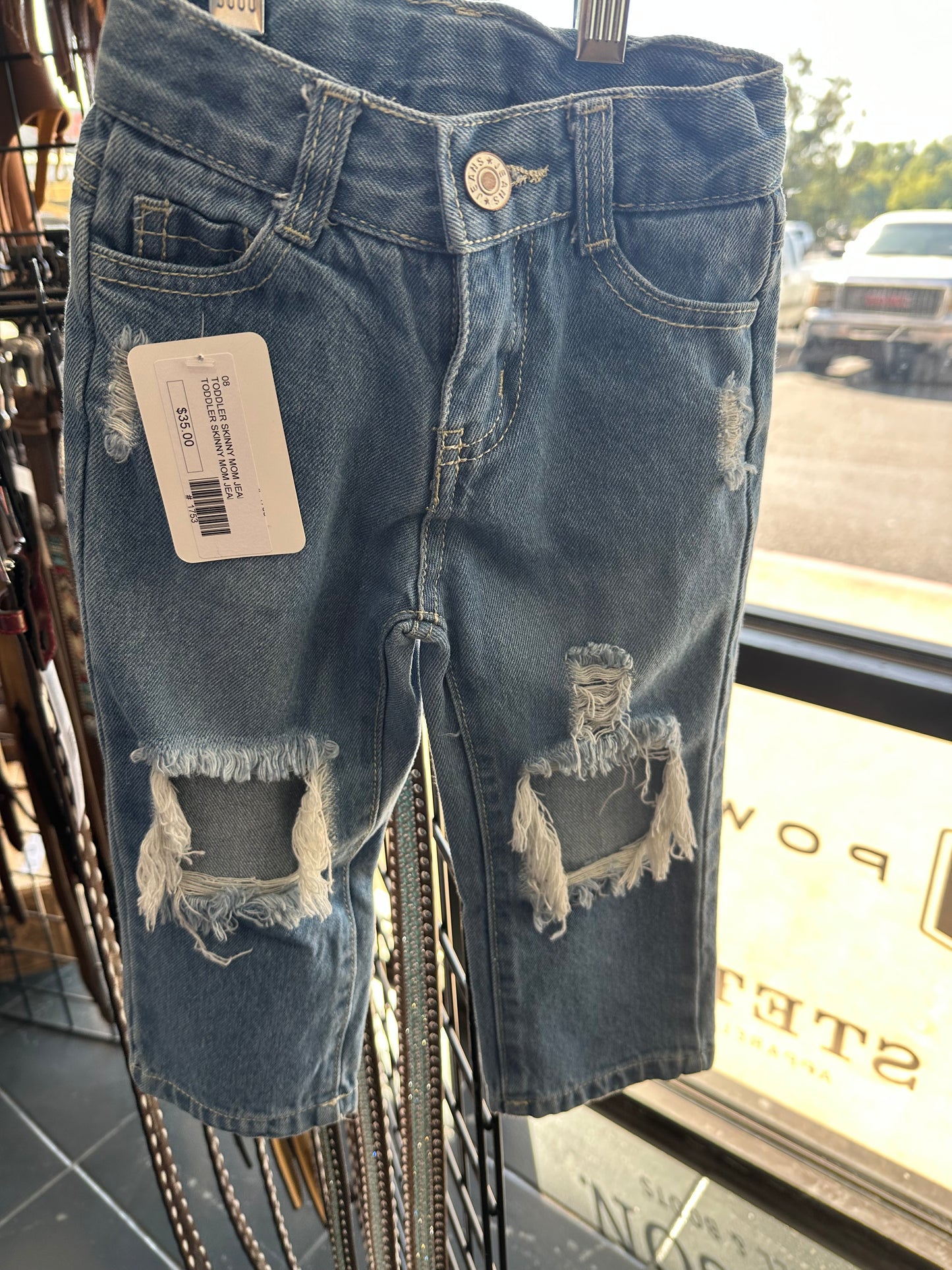 Girl's Skinny Mom Jeans