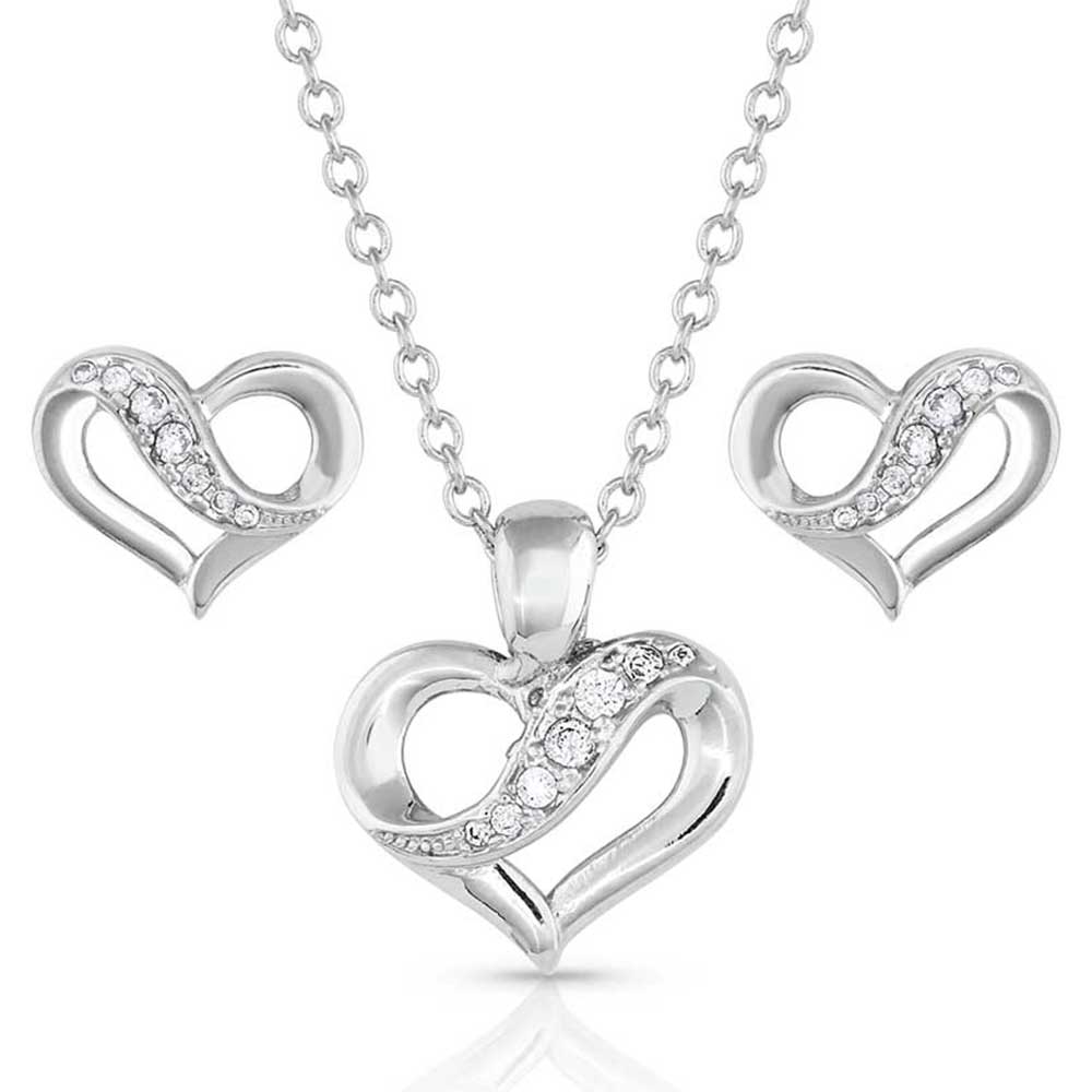 Ribbon 'Round My Heart Jewelry Set JS5245