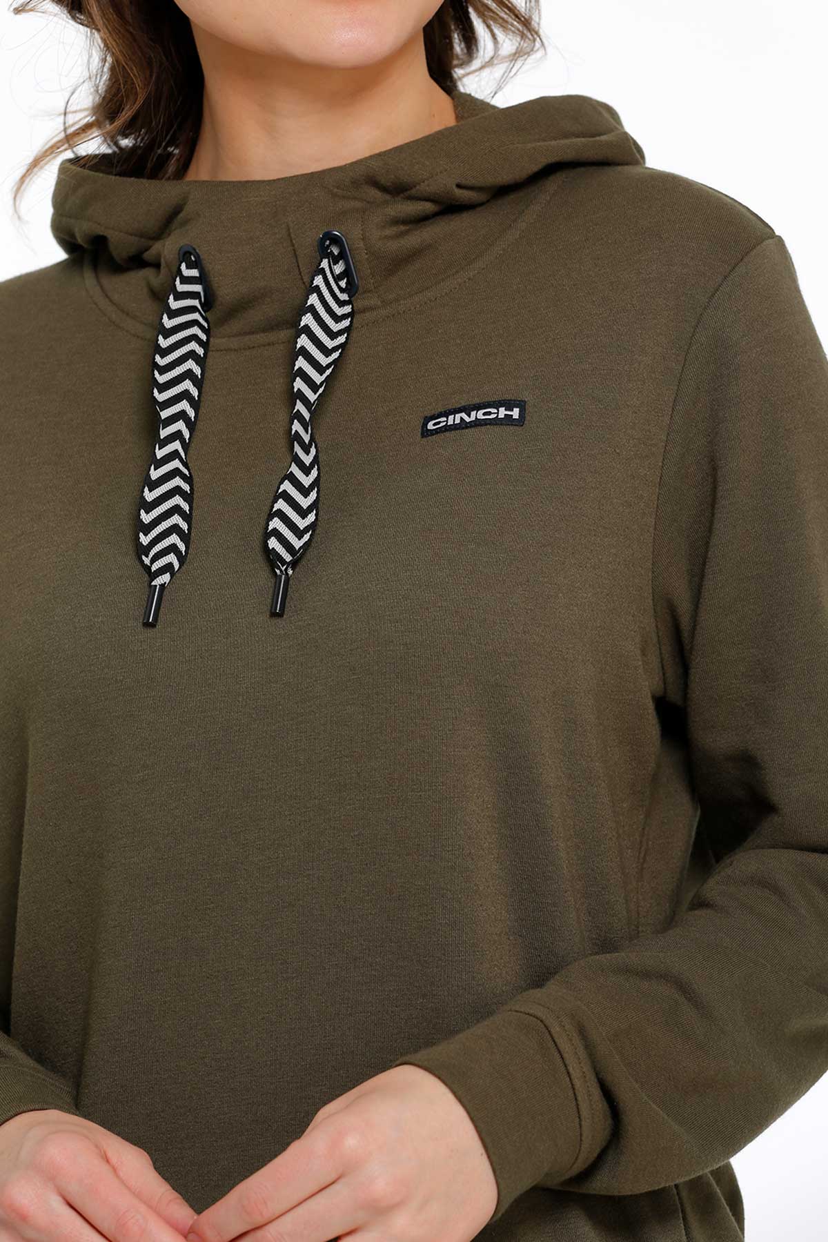 Women's Cinch Hoodie Hunter Green