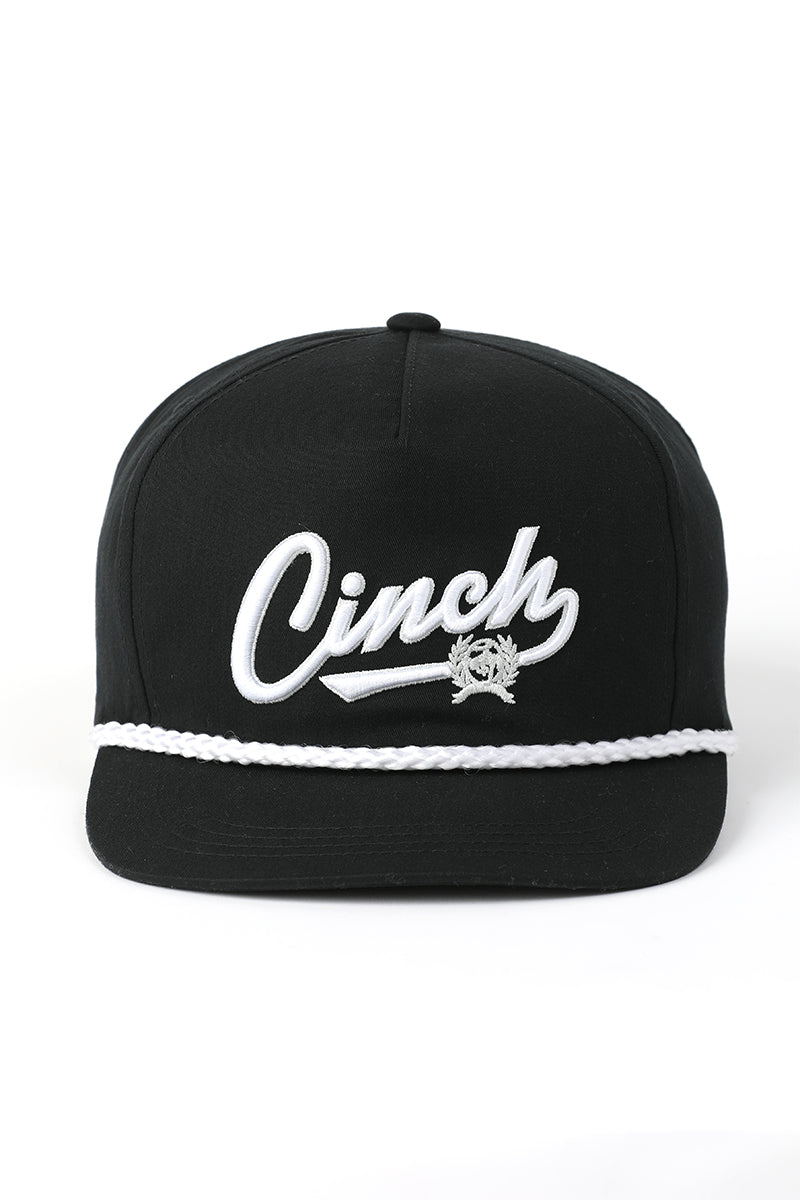 Men's Cinch Black Snapback