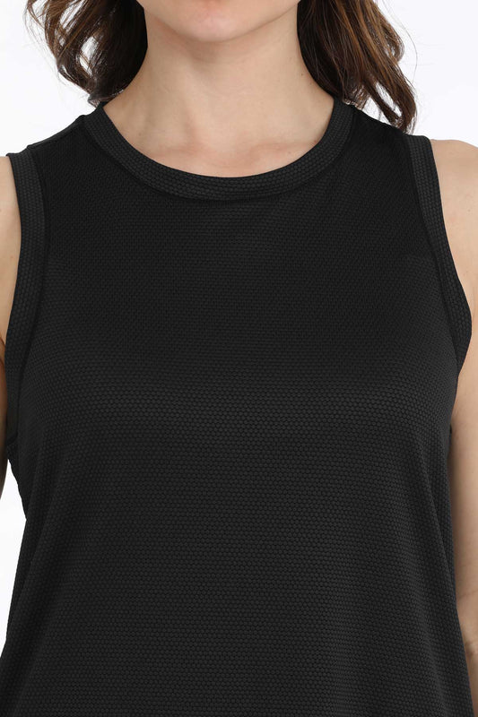 WOMENS BLACK TANK
