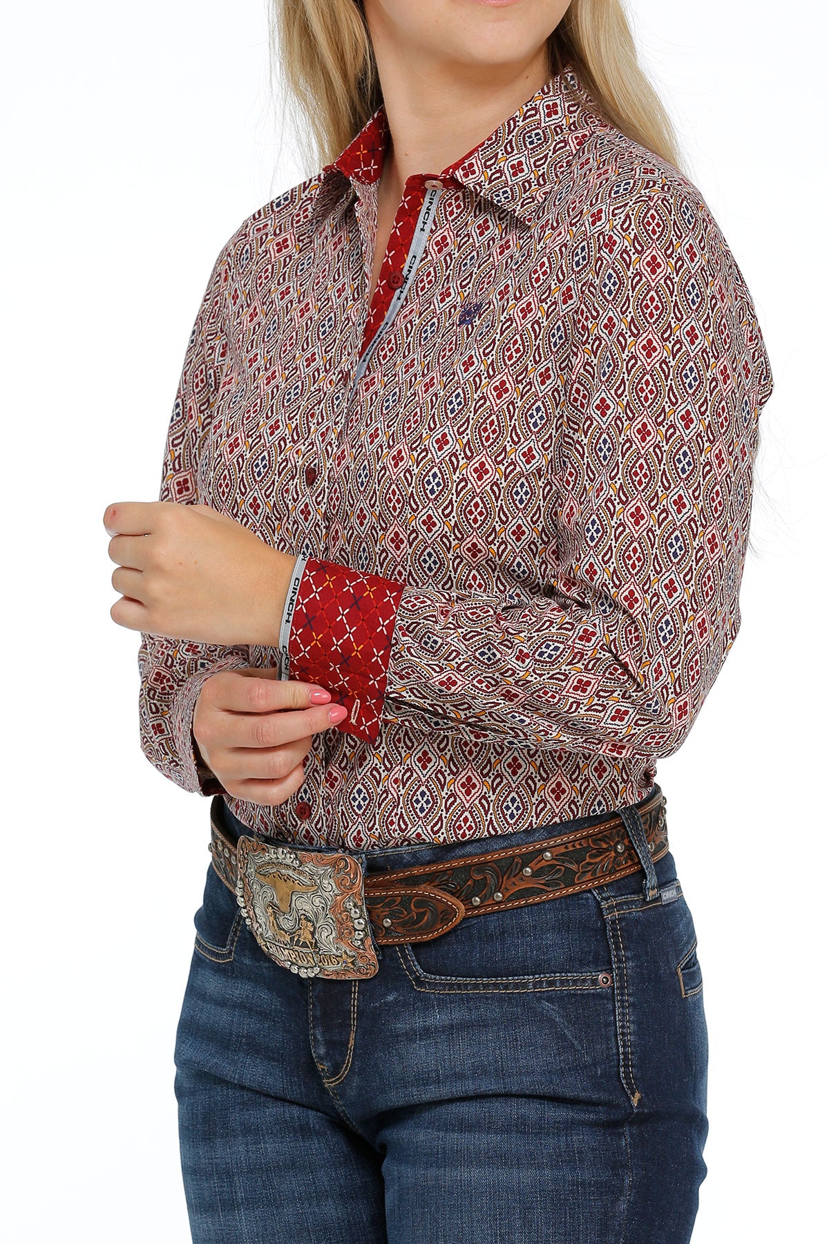 Women's Cinch LS MSW9165025