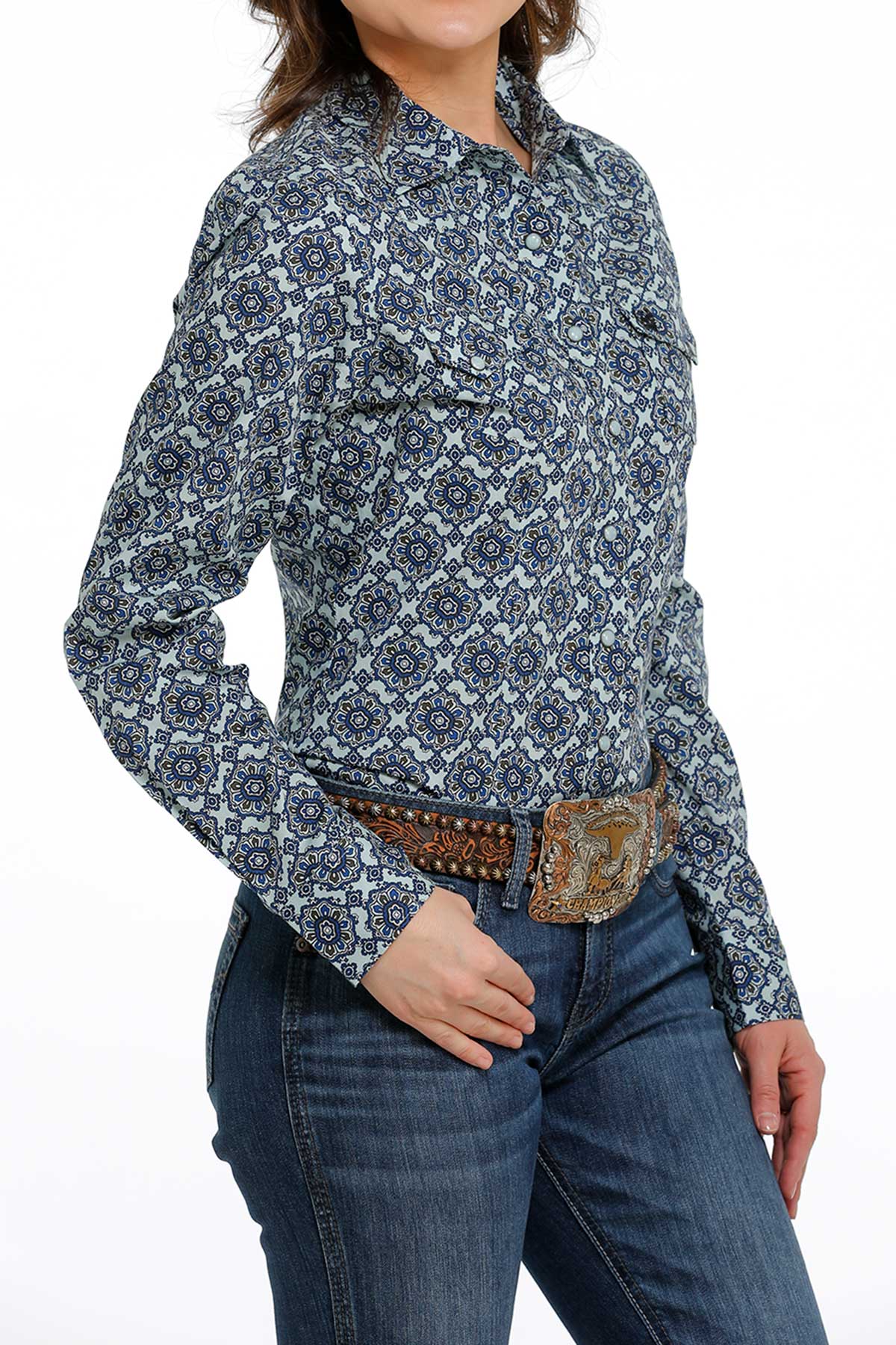 Women's Cinch LS MSW9201037
