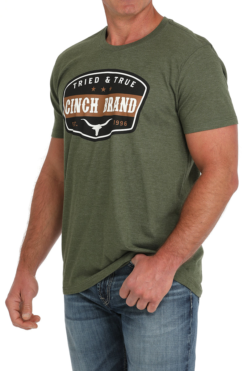 CINCH TEE OLIVE