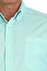 Men's Light Turquoise Geo Print