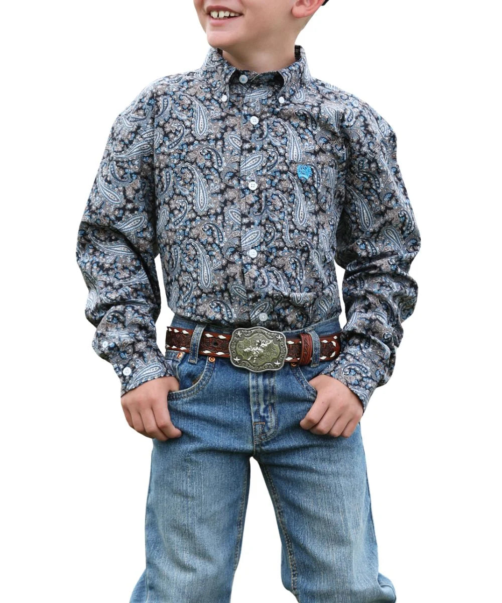Cinch boys paisley