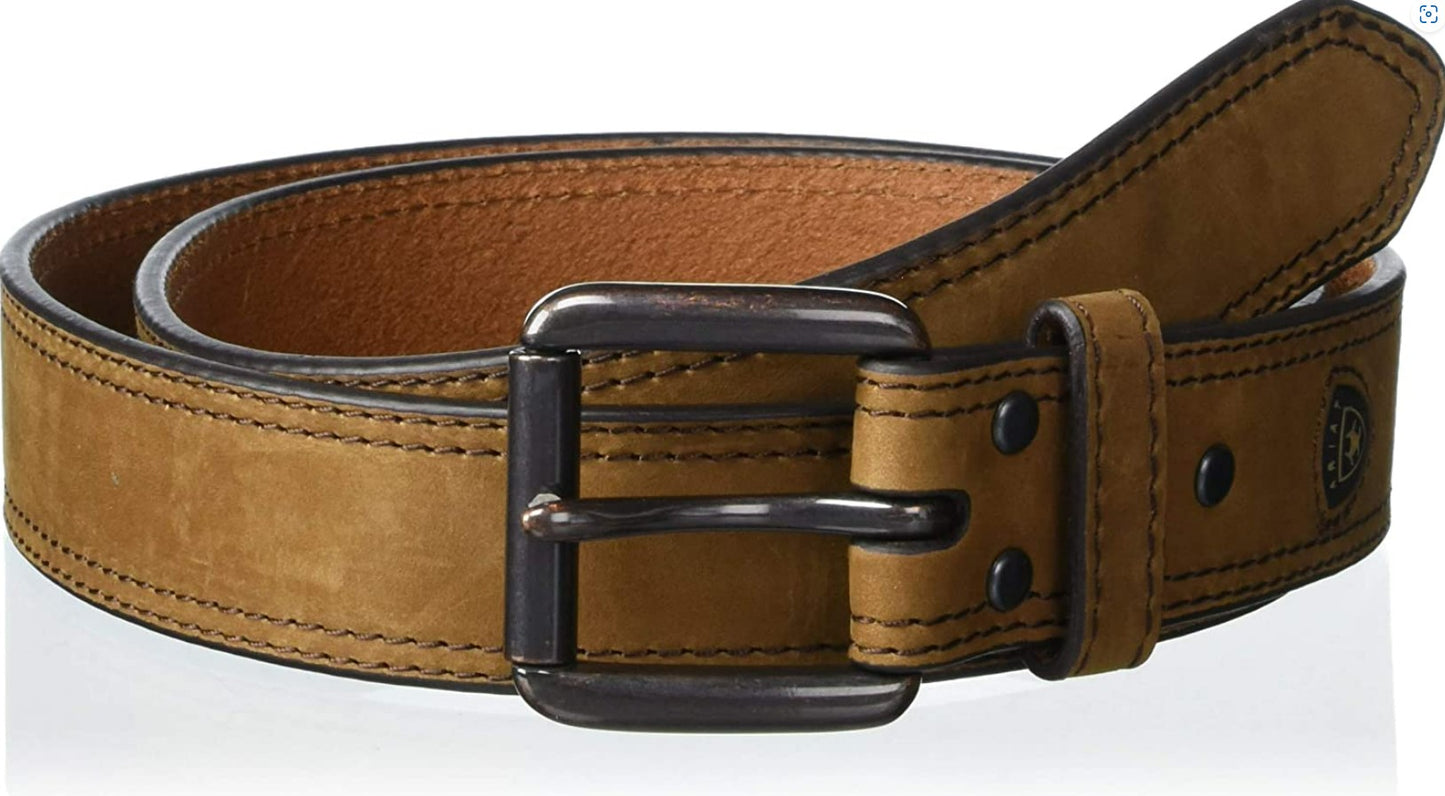 Double Stitch Logo Belt