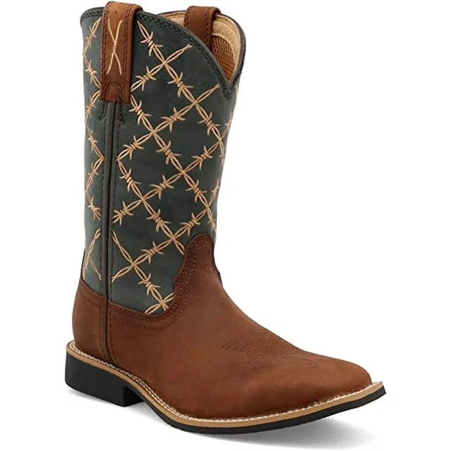Boy's Top Hand Boots- mocha & slate