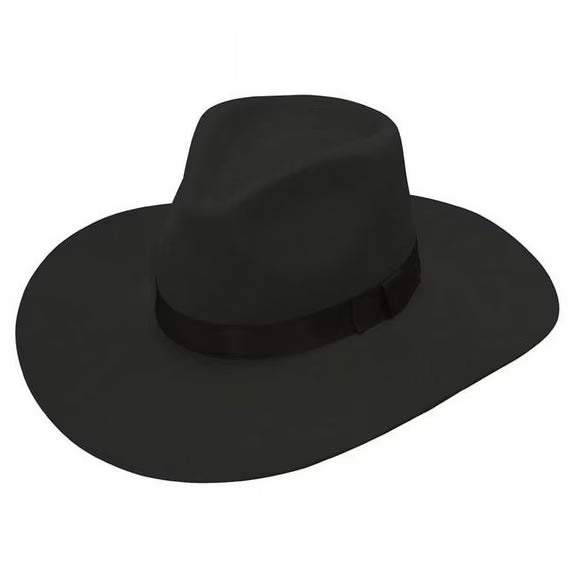 Black Felt w/black band