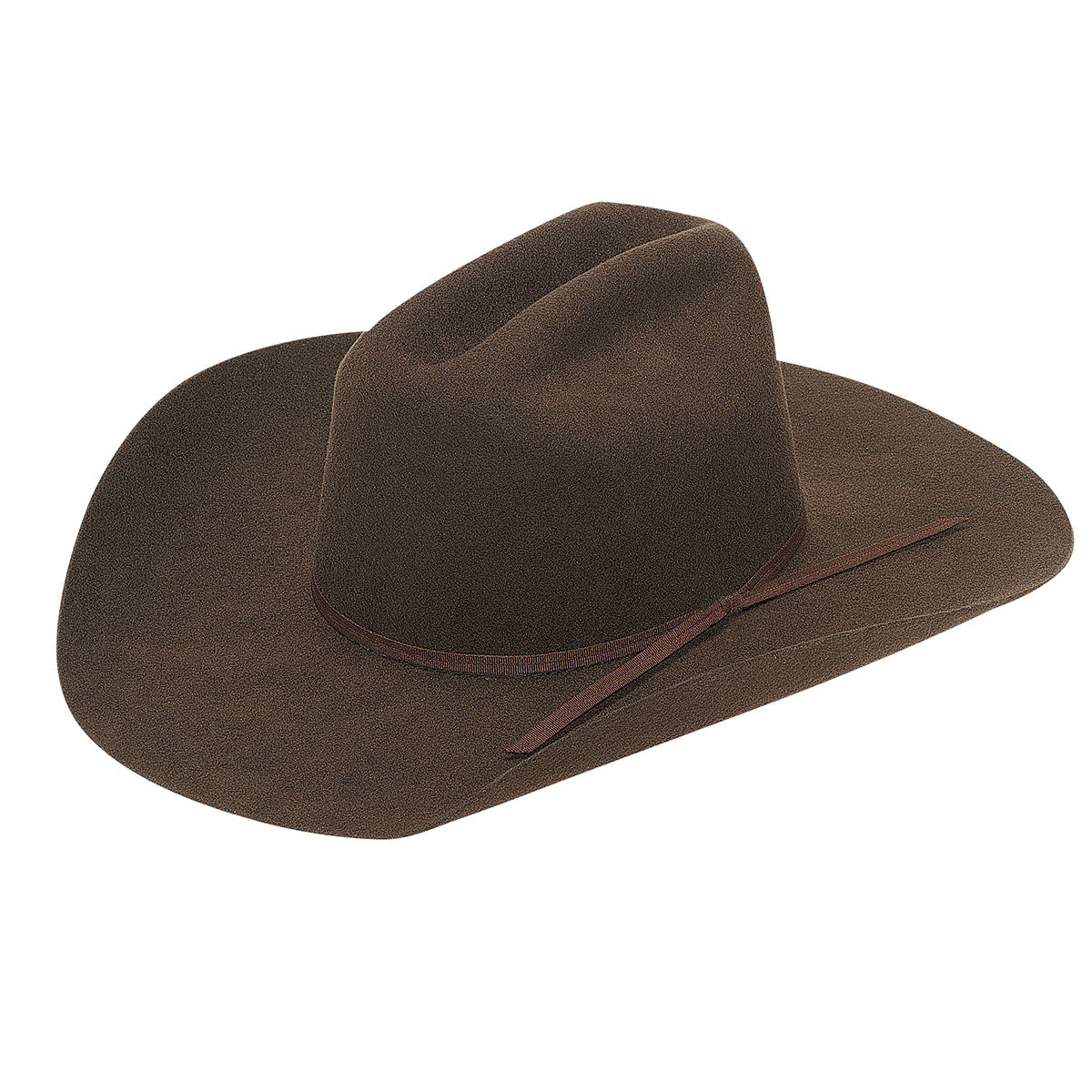 T7234047 Youth Brown Felt Cattleman's