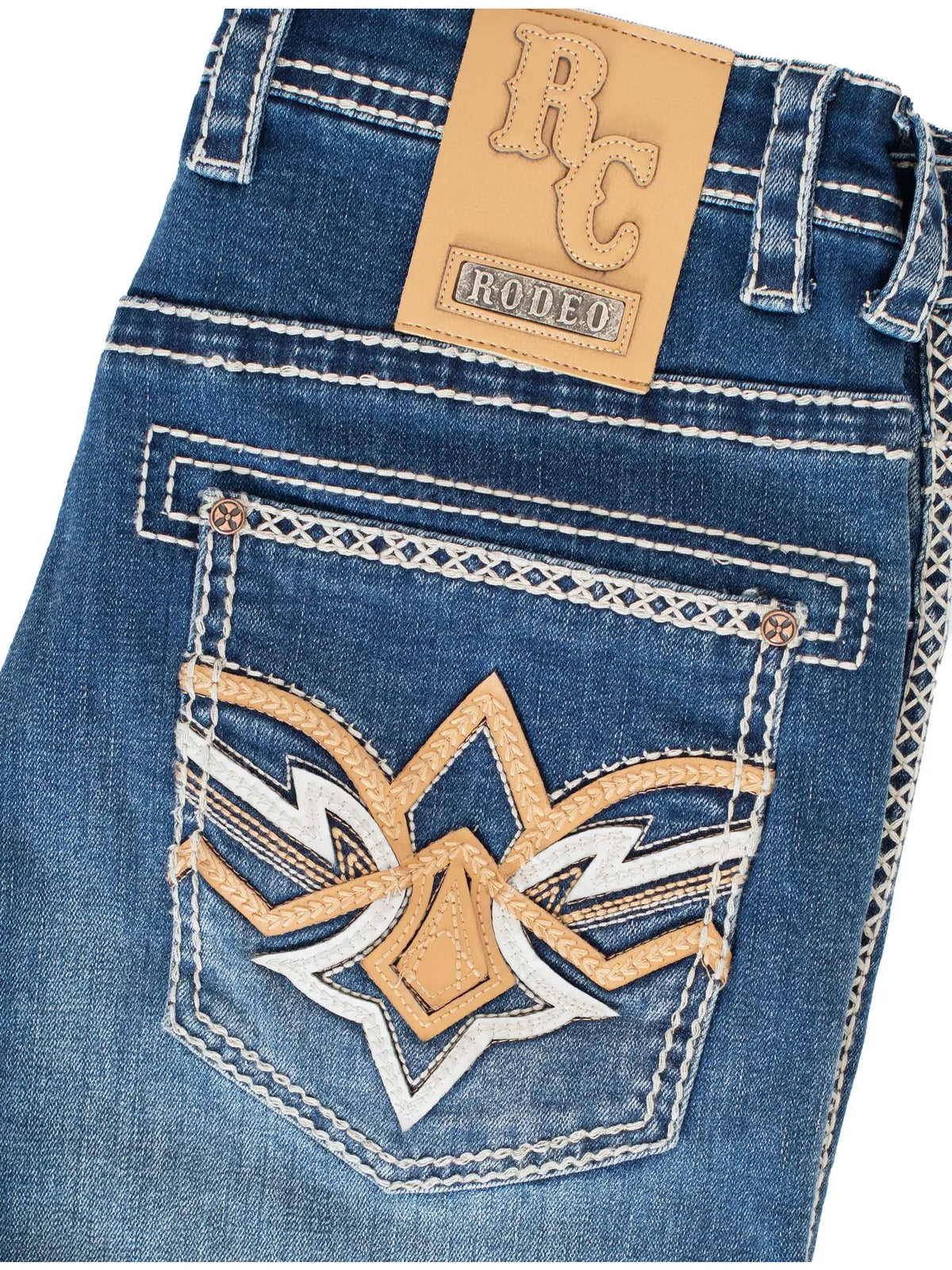 Men's Cotton/Spandex Stretch Fancy Slim Straight JEANS