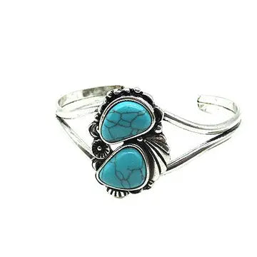 Western Stone Turquoise Cuff