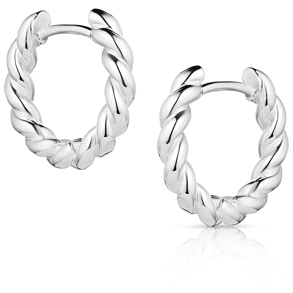 Braided Hoop Earrings ER6130